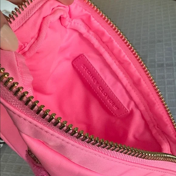 Stoney Clover Lane - “TECH” Bubblegum Pink Small Pouch Case